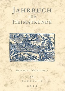 Jahrbuch für Heimatkunde Oldenburg/Ostholstein 2015